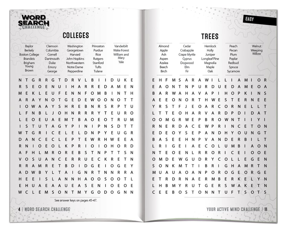 Large Print Word Search Puzzle Book, 8" x 10.5" — view 6