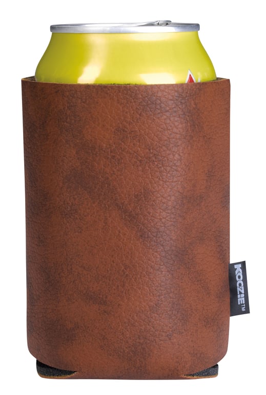 Koozie® Leather-Like Collapsible Can Cooler — view 13