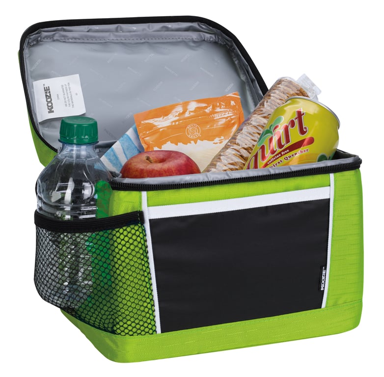 Koozie® Lunch Break Cooler Bag, 210D Polyester Six-Pack — view 6
