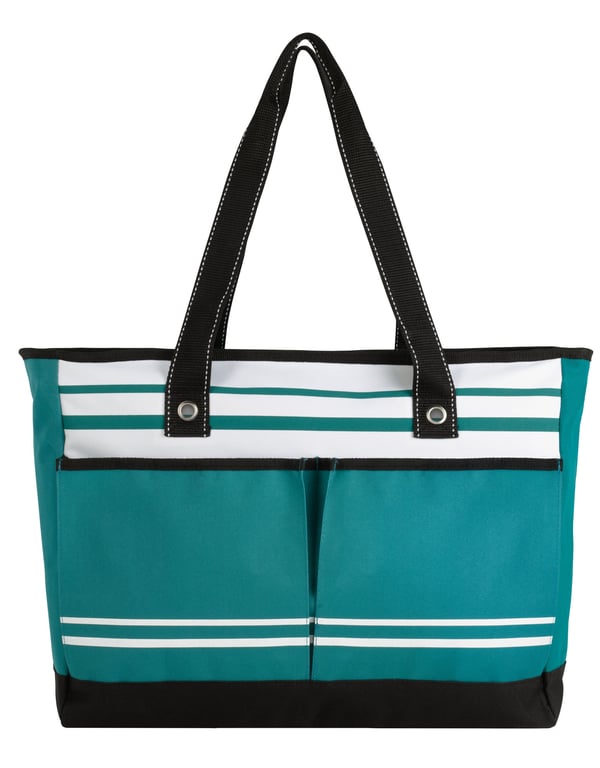 Atchison® Two-Pocket Fashion Tote with Zippered Main Compartment — view 24