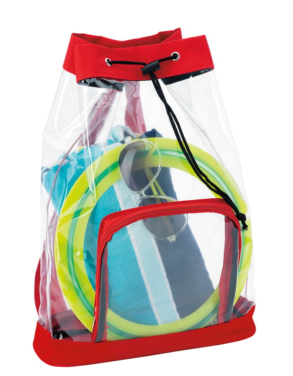 Good Value™ Clear Cinch Backpack with Drawstring Closure — view 14