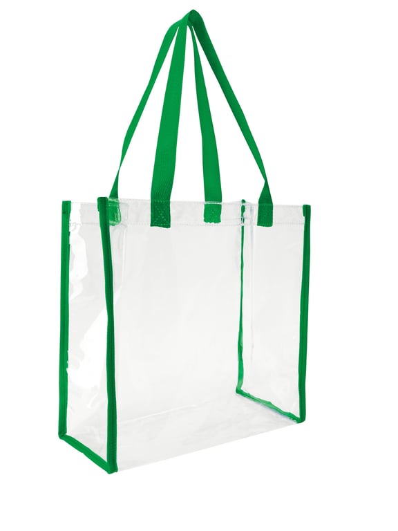 Good Value™ Clear Game Tote, 12 x 12 x 6 in. PVC Vinyl Stadium Bag — view 40