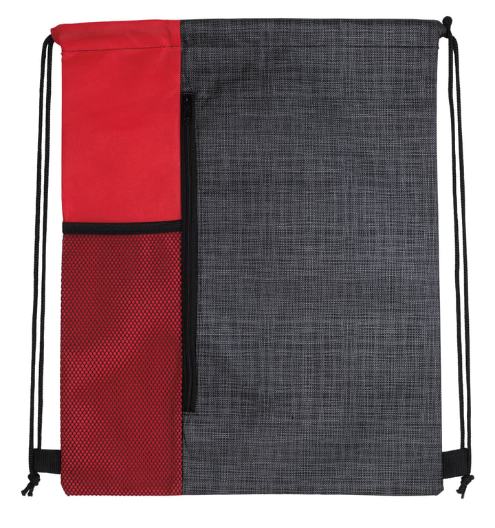 Good Value™ Non-Woven Vertical Drawstring Bag with Bottle Pocket — view 17