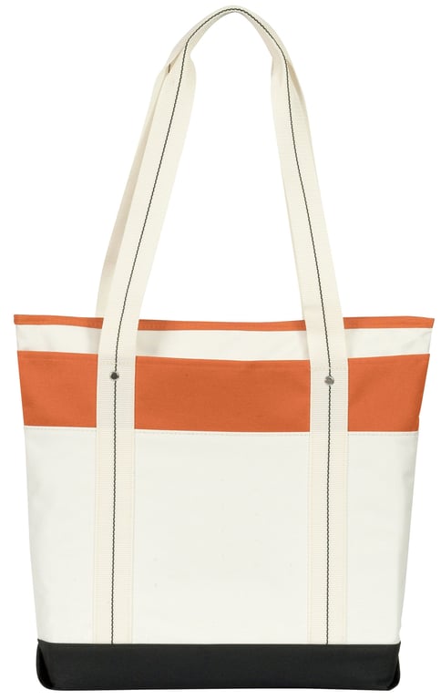 Atchison® Hamptons Getaway Tote, 17 in. x 15 in. Zippered Tote — view 10