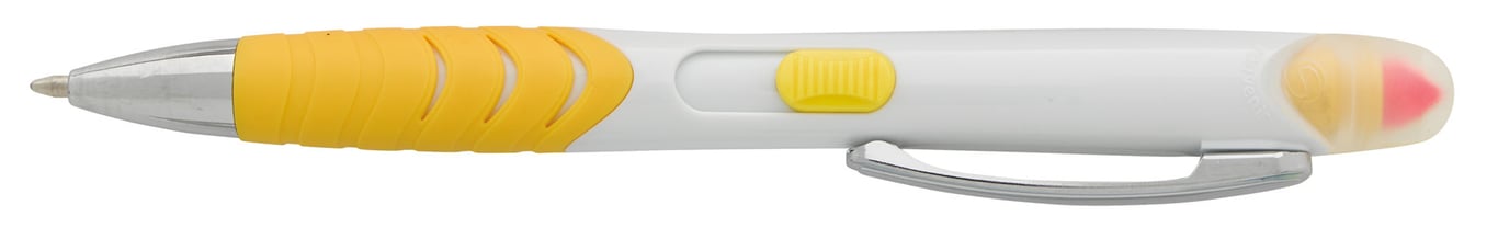 Souvenir® Jalan Highlighter Pen Combo, Slide-Action Ballpoint — view 59