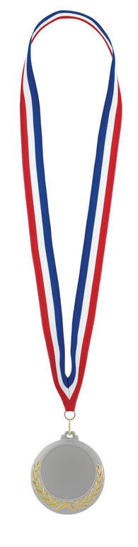 JAFFA® Laurel Wreath Medal with Black Ribbon and Quick Clip Hook — view 19