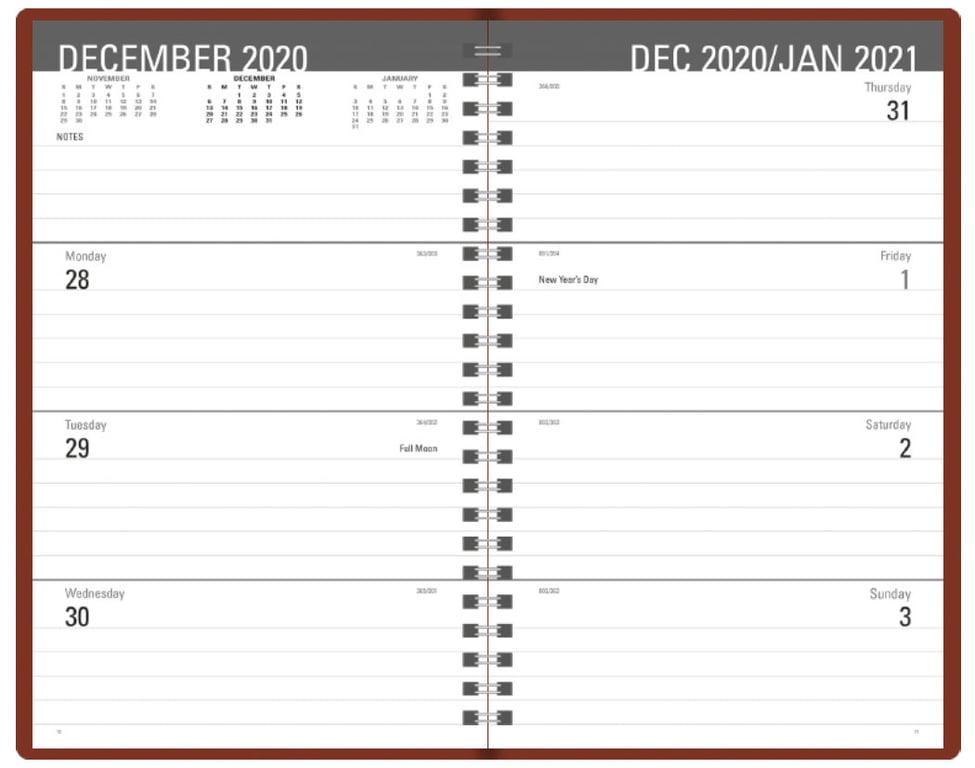 Triumph® Calendars Classic Weekly Desk Planner — view 39