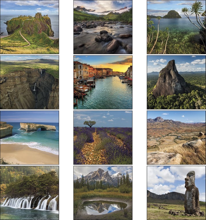 Good Value™ Glorious Getaways Mini Calendar — view 16