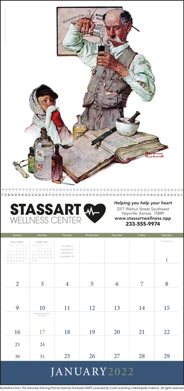 Triumph® Calendars The Saturday Evening Post Norman Rockwell Wall Calendar — view 9