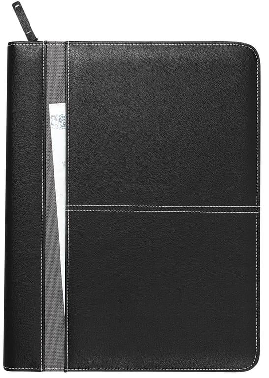 Atchison® Monticello Padfolio with Zippered Closure — view 4