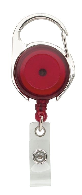 Carabiner Badge Holder with Retractable 30" Cord — view 19