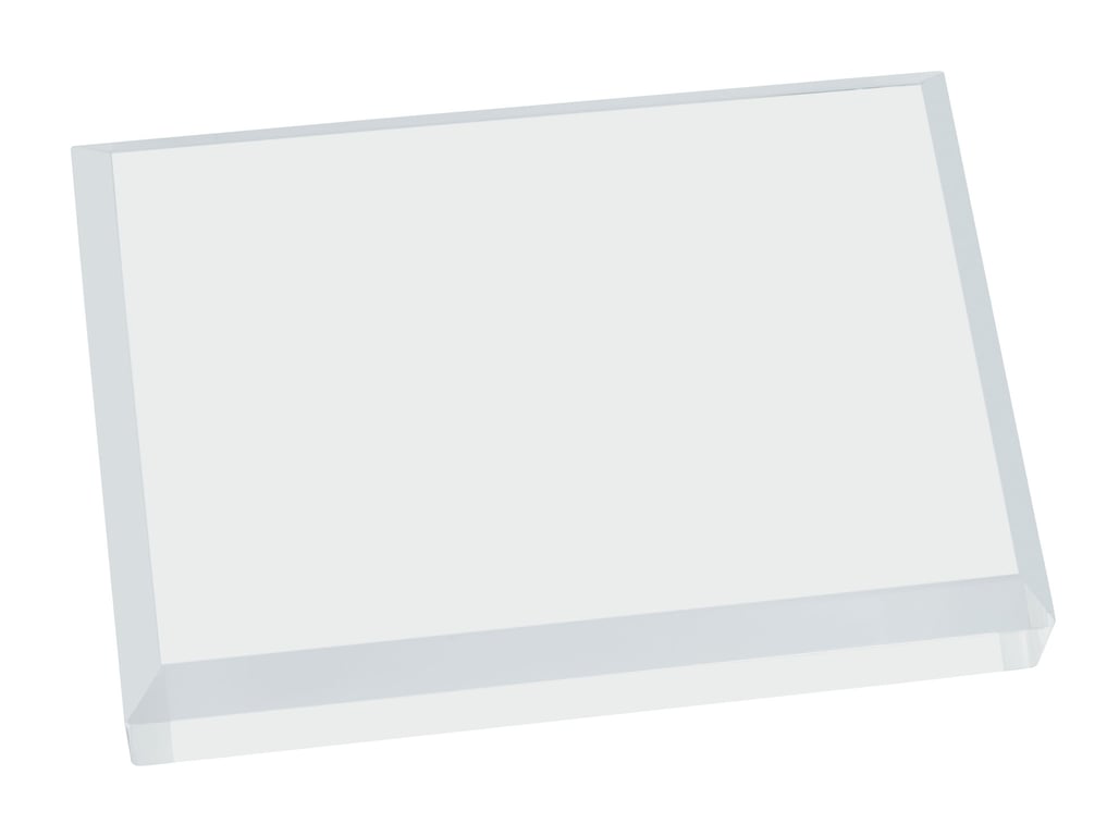 JAFFA® Optical Crystal Business Card Paperweight — view 6