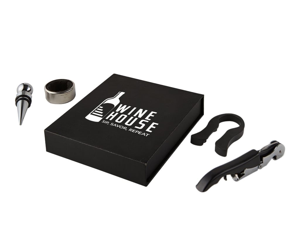 4-Piece Wine Tool Set with Gift Box — view 6