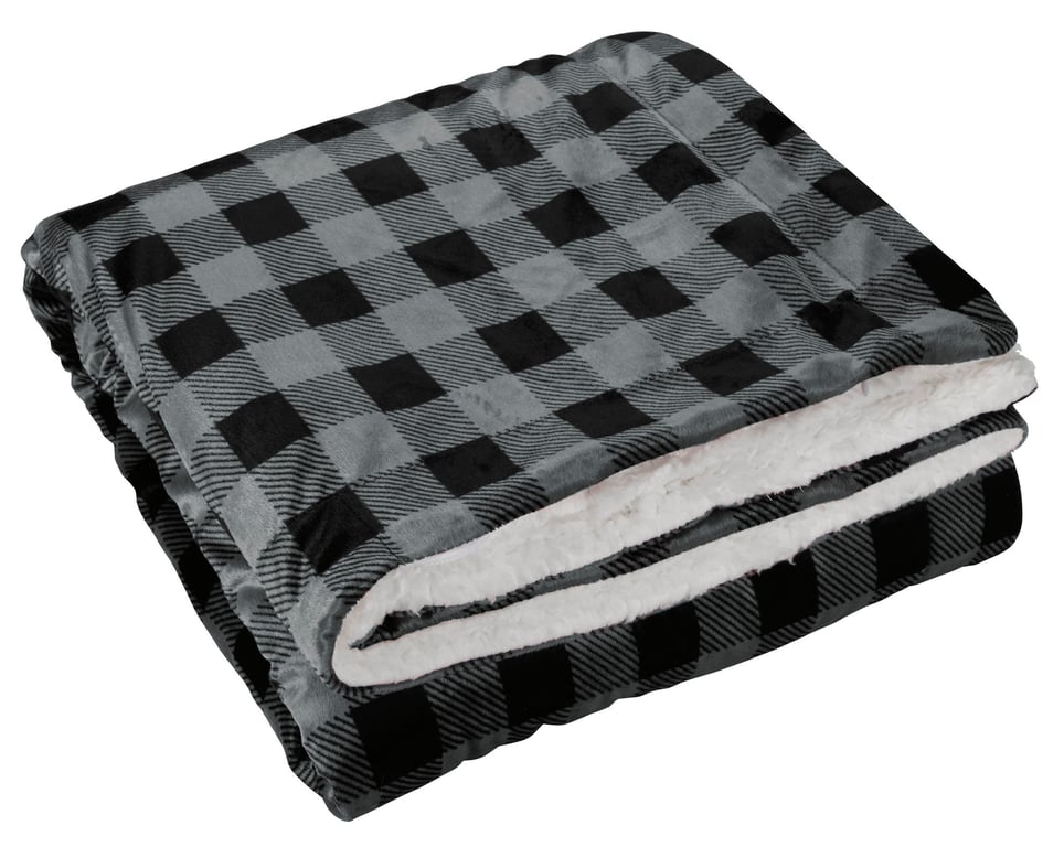 Sherpa Throw with Fleece Face — view 36