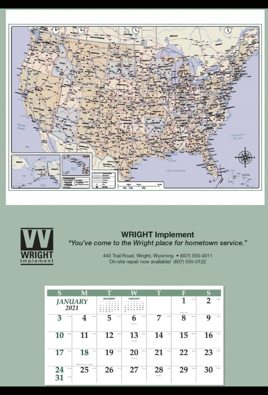 Triumph® Calendars Jumbo Hanger 12-Month Wall Calendar — view 24