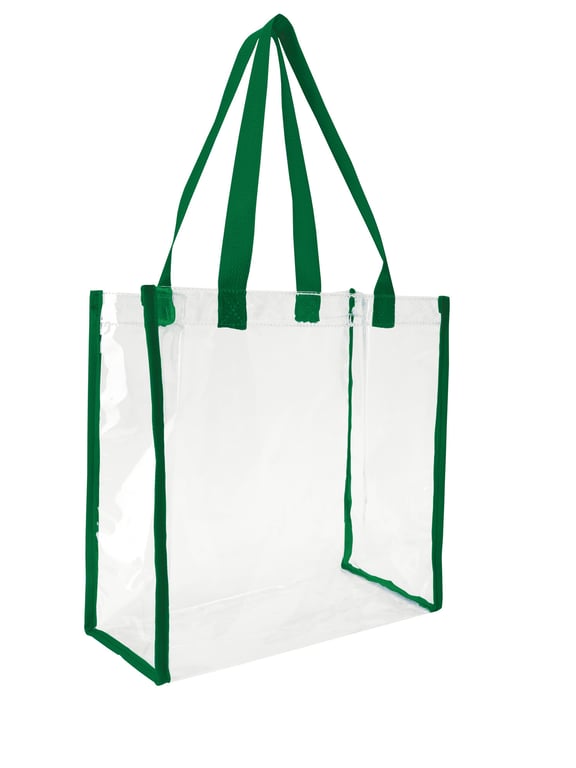 Good Value™ Clear Game Tote, 12 x 12 x 6 in. PVC Vinyl Stadium Bag — view 39