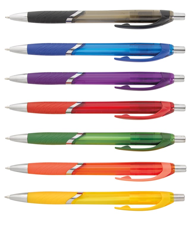 Epiphany Plunger-Action Pen with Translucent Barrel — view 31