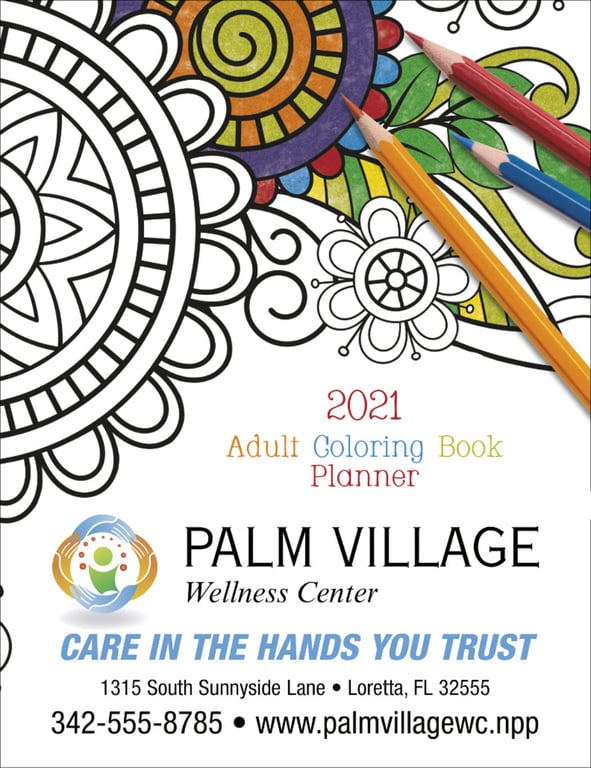 Good Value™ Adult Coloring Book Planner — view 9