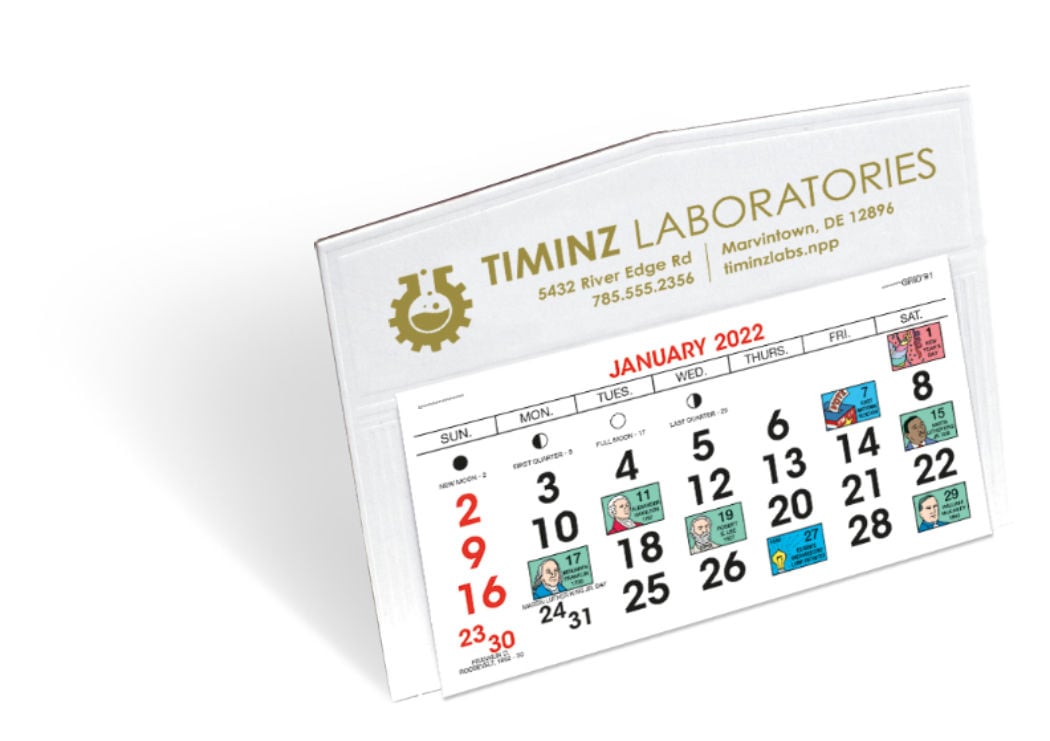 Triumph® Calendars Legacy Desk Calendar — view 24