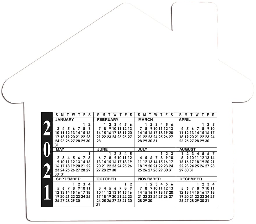 Good Value™ 20 Mil Calendar Magnet, 3.875 x 3.375 in. — view 9