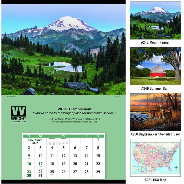 Triumph® Calendars Jumbo Hanger 12-Month Wall Calendar — view 12