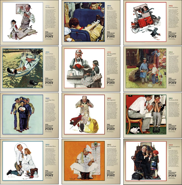 Triumph® Calendars The Saturday Evening Post Deluxe Pocket Calendar — view 10