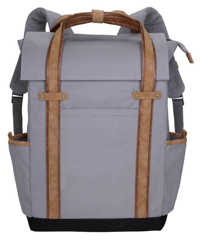 KAPSTON® San Marco Cotton Canvas Backpack with Laptop Compartment — view 25