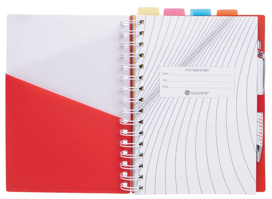 Souvenir® Notebook with Pen — view 36