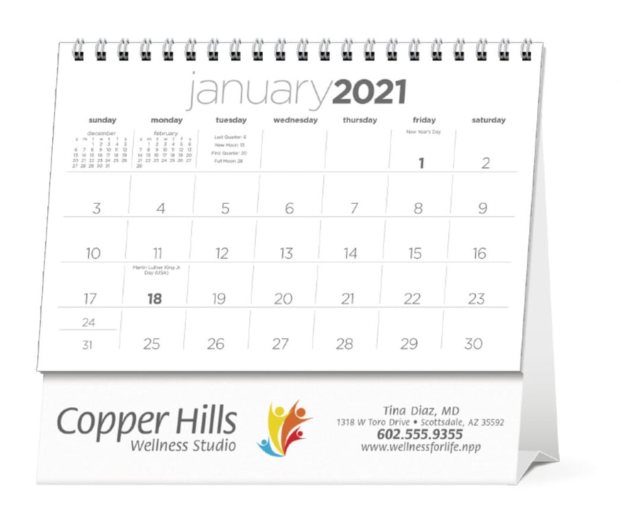 Triumph® Calendars Simplicity Large Desk Calendar — view 9