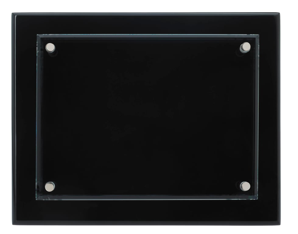 JAFFA® Floating Glass Plaque - 8" x 10" — view 11
