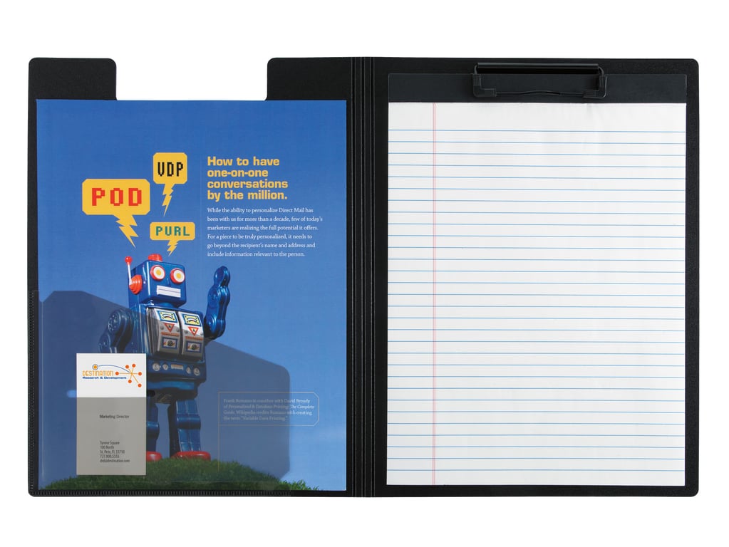 Good Value™ Clipboard Folder with Writing Pad — view 9