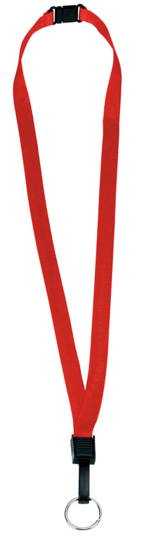 1/2" Breakaway Lanyard with Key Ring — view 6