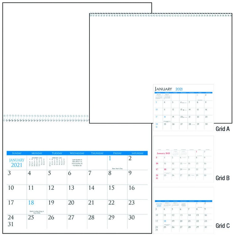 Triumph® Calendars Spiral-Bound Custom Wall Calendar, 12-Month — view 22