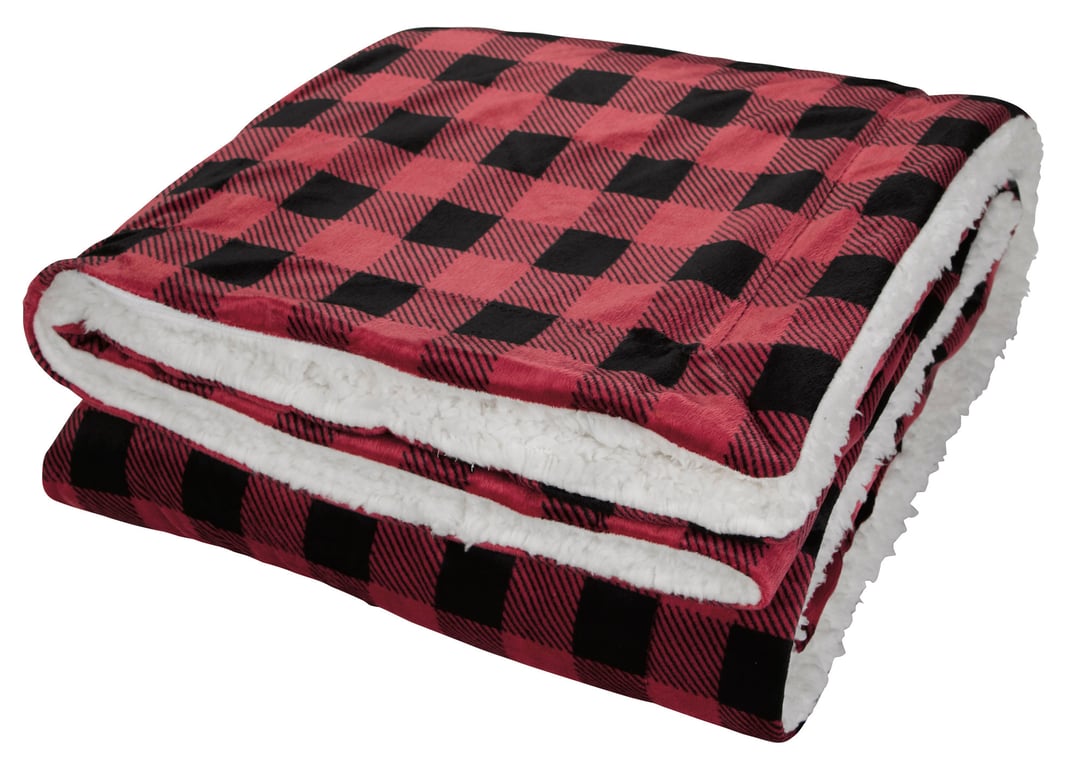 Sherpa Throw with Fleece Face — view 39