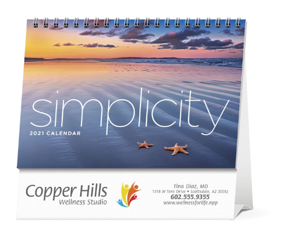 Triumph® Calendars Simplicity Large Desk Calendar — view 16