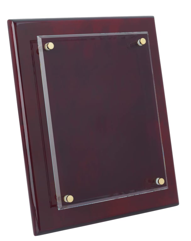 JAFFA® Floating Glass Plaque - 8" x 10" — view 12