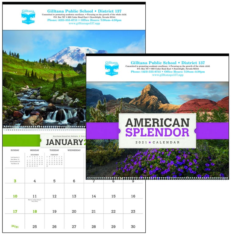 Triumph® Calendars American Splendor Wall Calendar — view 9