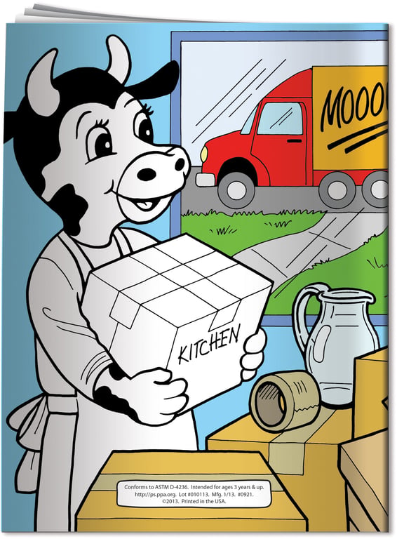 When I Move Coloring and Activity Book, 16 Pages — view 3