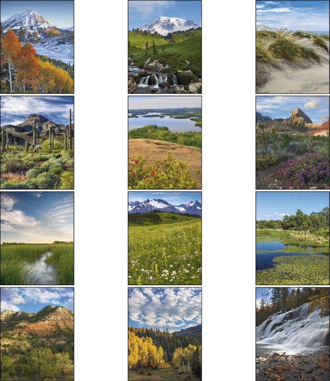 Triumph® Calendars Scenic Desk Pad — view 20