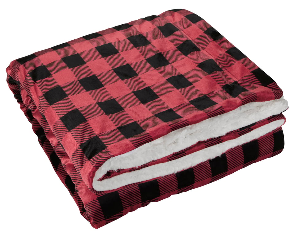 Sherpa Throw with Fleece Face — view 38