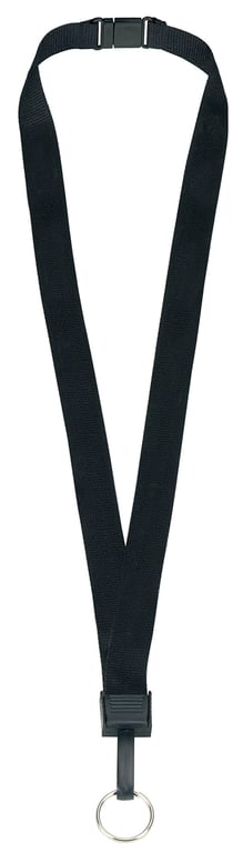 3/4" Breakaway Lanyard with Key Ring — view 3