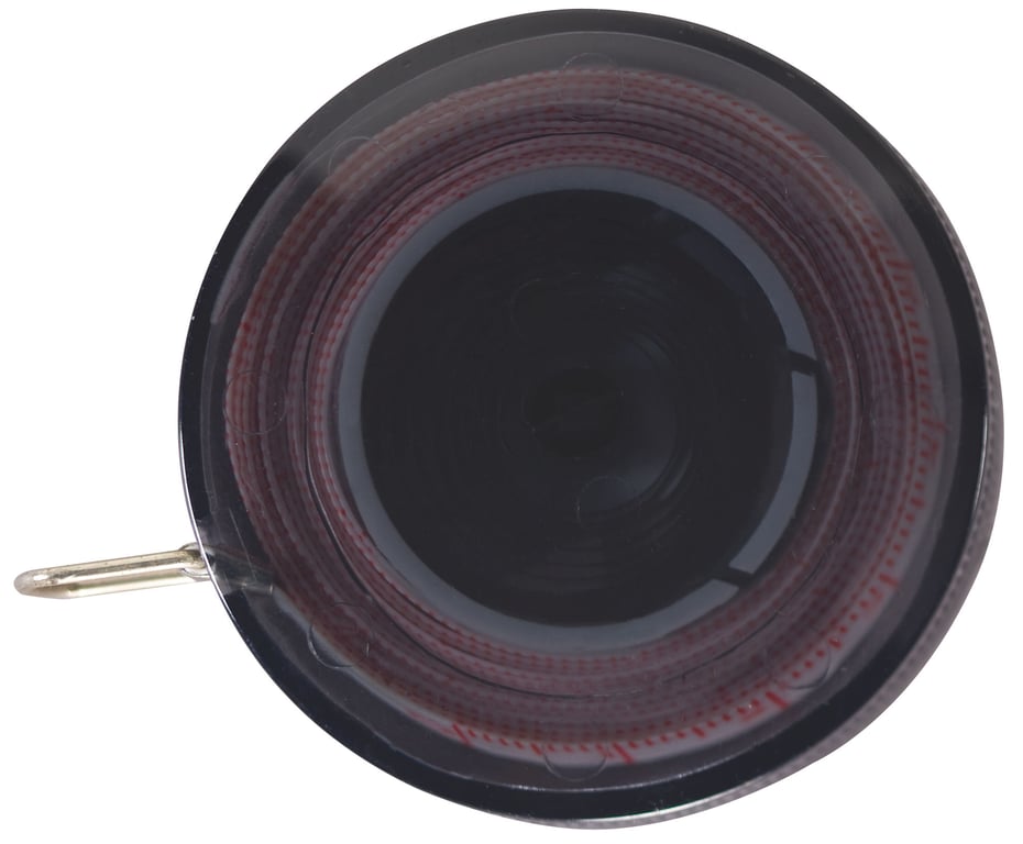 5' Mini Round Tape Measure with Inch and Metric Scale — view 32