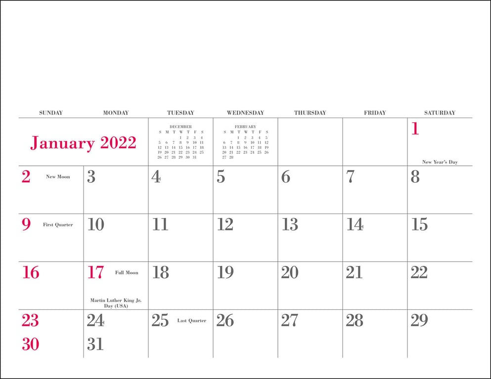 Triumph® Calendars Spiral-Bound Custom Wall Calendar, 12-Month — view 14