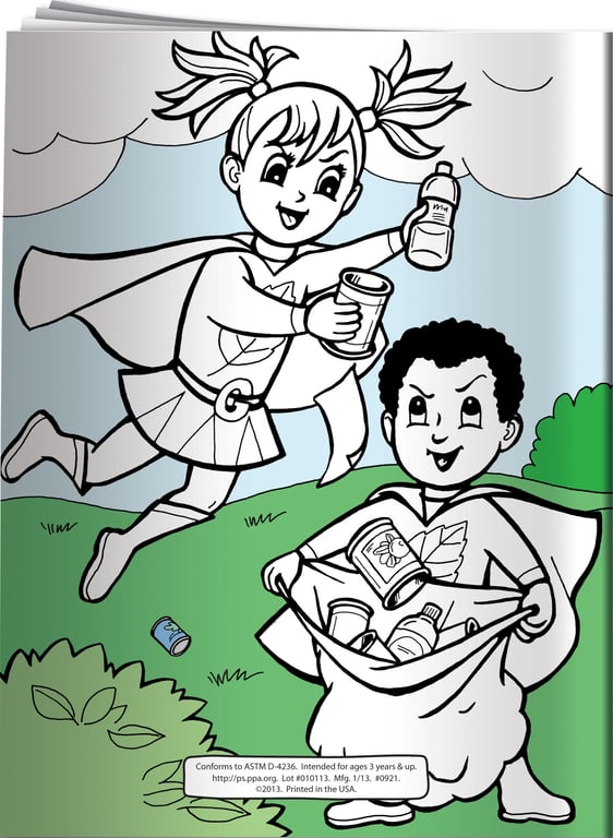 Saving Energy and Water Coloring and Activity Book — view 3