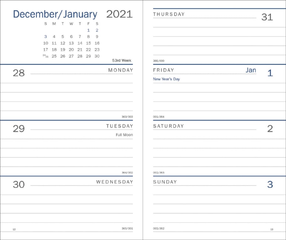 Triumph® Standard Weekly Pocket Planner — view 20