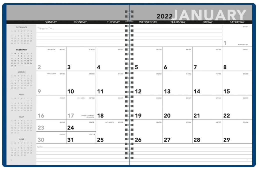 Triumph® Monthly Planner Calendar, 14-Month — view 40