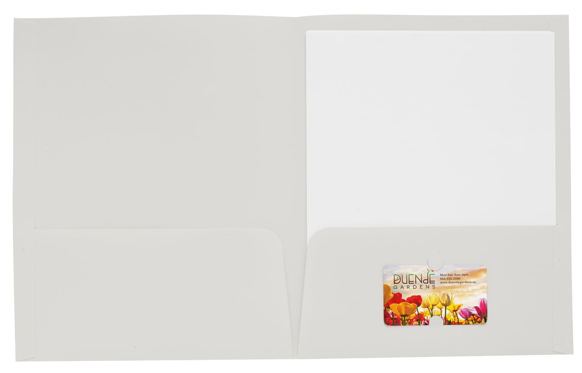 Good Value™ Linen Paper Folder — view 56