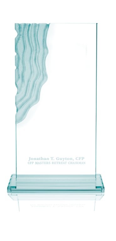 JAFFA® Jade Sculpted Waterfall Award, 12.5 in. — view 4
