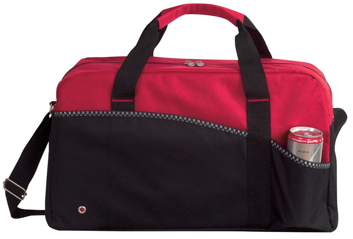 Atchison® Center Court Duffel Bag, 600D Poly Canvas — view 28