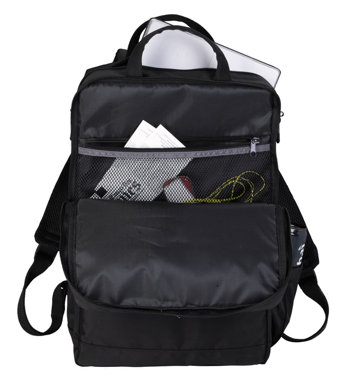 Ollie Charging Backpack with Dual Charging Cable — view 9